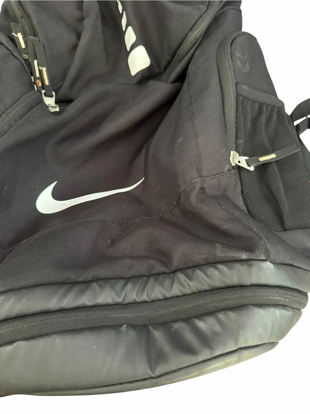 Nike Hoops Elite Max Air Team Basketball Backpack Black White